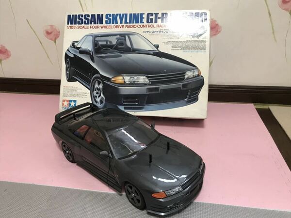 送料無料　1/10 日産　スカイライン GT-R ニスモ R32 ラジコン車体　タミヤ TAMIYA NISSAN SKYLINE NISMO RC 当時物