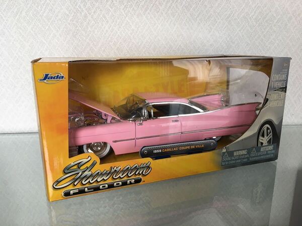 送料無料　1/24 キャデラック クーペ ドゥ ビル 1959 未開封　ミニカー　JADA TOYS CADILLAC COUPE DE VILLE ローライダー