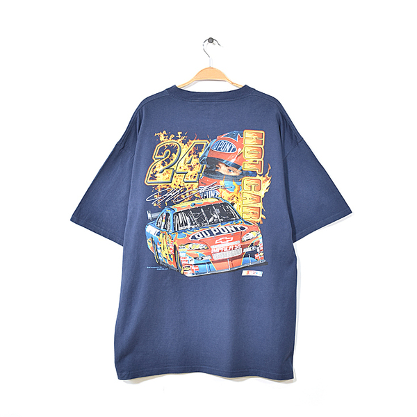 【送料無料】 ナスカー デュポン 24 ジェフゴードン オールド ヴィンテージ レーシング Tシャツ メンズXL NASCAR DUPONT 古着 BB0417