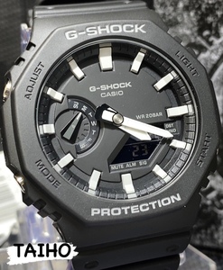 新品 CASIO カシオ G-SHOCK ジーショック 正規品 腕時計 メンズ アナデジ クオーツ ラバー 20気圧防水 フルオートカレンダー ブラック