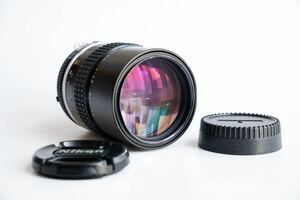 【実用品】Ai NIKKOR 135mm F2.8 単焦点中望遠レンズ MFオールドレンズ 