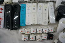 C073C43■ジャンク Wii U PROコントローラー Wiiリモコン リモコンプラス コントローラー Wiiモーションプラス マイク など 計87点 セット_画像5