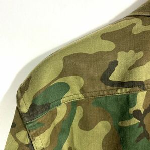 ■ ビンテージ スペイン軍 カモフラージュ 4つポケット ジャケット サイズ50 海軍 ネイビー ユーロ ミリタリー BDUタイプ ■の画像7