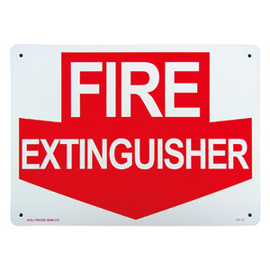 看板 プラスチック メッセージサインボード FIRE EXITINGUISHER（消火栓）CA-13 店舗 アメリカン雑貨