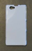 スマホ ハードケース 白地 docomo XperiaTM Z1 f SO-02Fデコ_画像1