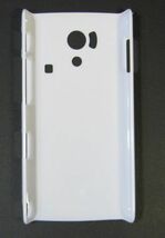 スマホ ハードケース　白地　docomo AQUOS PHONE si SH-01E 用 DIY デコ_画像2