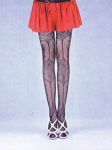  net tights design type black SY08-20