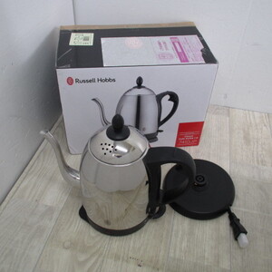 5268PC【中古品】ラッセルホブス電気ケトル細口1.0L7410JP