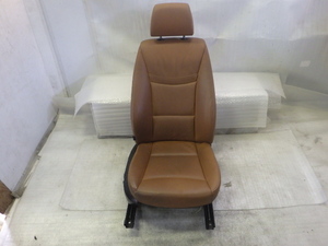 * BMW 3 series E90 PG20 H23 * driver`s seat front right seat Brown leather *