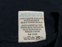 【送料込】90sヴィンテージ FABRIC MADE IN USAアメリカ製 PRO CLUB ネイビーカラー 紺長袖Tシャツ ロンT サイズ表記2XL-TALLビッグサイズ_画像6