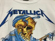 【送料込み】METALLICAメタリカagainstアゲインスト半袖プリントTシャツバンドTシャツ_画像9