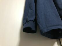 【送料込】90sヴィンテージ FABRIC MADE IN USAアメリカ製 PRO CLUB ネイビーカラー 紺長袖Tシャツ ロンT サイズ表記2XL-TALLビッグサイズ_画像7