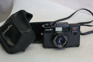 送料520円。ジャンク。シャッター切れません。ミノルタ minolta HI-MATIC SD 38mmF2.7 ROKKOR フィルムカメラ　管理B21