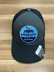 patagonia パタゴニア フライフィッシング　メッシュキャップ トラッカーハット　ハワイ ハレイワ ブラック　フリーサイズ　新品未使用