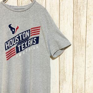 NFL Houston Texans ヒューストン・テキサンズ プリント Tシャツ XL USA古着 アメリカ古着