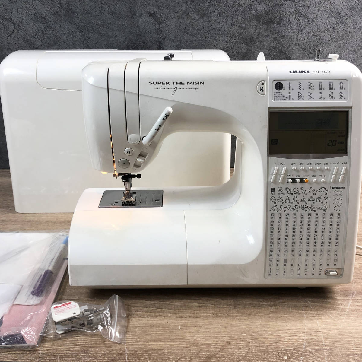 うございま ヤフオク! - コンピューターミシン ジューキ JUKI HZL-1000