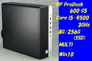 O●HP●ProDesk 600 G5●Core i5-9500(3GHz)/8G/256G(SSD)/MULTI/Win10●1