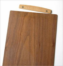 バインダー クリップボード マグネット 磁石 A4 おしゃれ 縦横両用 木製 天然木 木のbinder ウォルナット 送料無料(一部地域除く) hkp2230_画像5