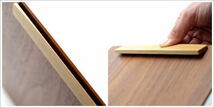 バインダー クリップボード マグネット 磁石 A4 おしゃれ 縦横両用 木製 天然木 木のbinder ウォルナット 送料無料(一部地域除く) hkp2230_画像6