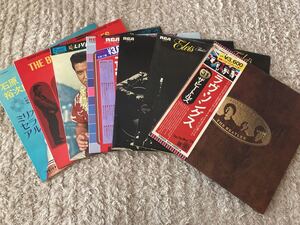 レコード エルヴィス・プレスリー ビートルズ ベンチャーズ 石原裕次郎 7枚