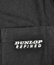 ダンロップリファインド Ｔシャツ 半袖 Ｖ首胸ポケット付き コットン綿 Mサイズ 72紺　123D102_画像3