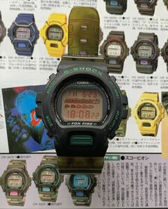 CASIO G-SHOCK DW-6620-3 スコーピオン/スケルトン迷彩