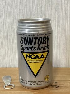 貴重！　SUNTORY NCAA　空き缶　（1987年製）サントリースポーツドリンク　NCAA