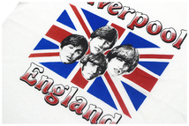 80'S BEATLES ビートルズ LIVERPOOL,ENGLAND デッドストック ヴィンテージTシャツ 【L】 *AA1_画像3