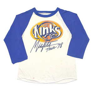 1978 KINKS キンクス MISFITS TOUR ヴィンテージTシャツ 【M相当】 *AA1