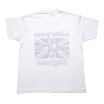 80'S BEATLES ビートルズ LIVERPOOL,ENGLAND デッドストック ヴィンテージTシャツ 【L】 *AA1_画像2