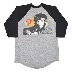 '84-85 BRUCE SPRINGSTEEN ブルーススプリングスティーン WORLD TOUR ヴィンテージTシャツ 【XL】 *AA1