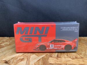 MINI GT 1/64 LBシルエット ワークス GT 日産 35GT-RR Ver.1 LBWK レッド 右ハンドル 311 未開封 即決
