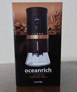未使用 コーヒーミル UNIQ UQ-ORG2BL oceanrich 自動 コーヒーグラインダー G2 ブラック UQORG2BL 電動ミル