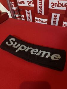 ☆送料無料☆超激レア☆Supreme シュプリームリフレクターヘアバンドヘアアクセサリーブラック黒BLACK ヘッドバンド Supreme