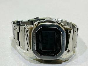 H2008　1円～【美品】時計 G-SHOCK/Gショック Bluetooth対応 タフソーラー フルメタル GMW-B5000 カシオ メンズ 腕時計 コマ 箱 保証書付き