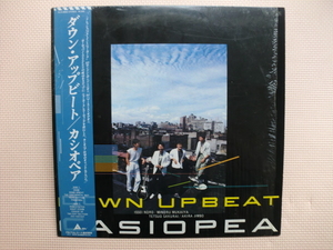 ＊【LP】カシオペア／ダウン・アップビート（ALR-28063）（日本盤）シュリンク付