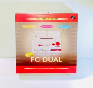 ファミコン スーパーファミコン 用 互換機 本体 FC DUAL ジャンク 白赤 箱付き 値下げ無し 早い者勝ち