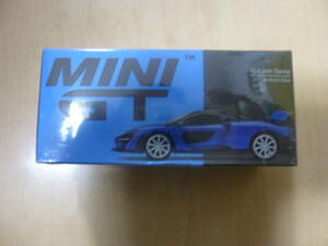 1/64 MINI-GT マクラーレン　セナ　Antares Blue【232】　