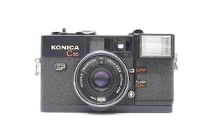 ★良品★KONICA コニカ C35 EF HEXANON 38mm F2.8 人気の単集点式搭載コンパクトフィルムカメラ！動作品！ OK4952