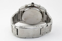 CITIZEN シチズン INDEPENDENT インディペンデント 腕時計 メンズ クオーツ スモセコ クロノグラフ ブラック GN-4-S #28416_画像4