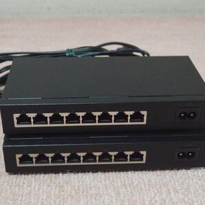 ◆ BUFFALO Giga Switch 8ポート スイッチングハブ LSW5-GT-8NS/BK 2台セット ◆