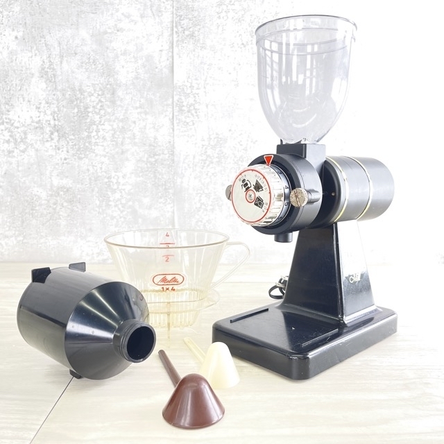 GINGER掲載商品】 【中古】 Kalita カリタ ナイスカットミル (ブラック ...