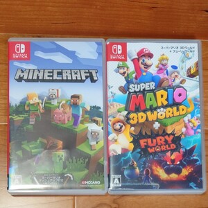 Nintendo Switch マインクラフト スーパーマリオ3Dワールド+フューリーワールド セット