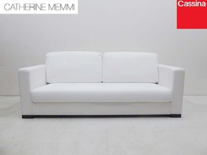 #CATHERINE MEMMIkato Lee nmemi#Cassinakasi-na3 seater . Triple 3P sofa fabric white cleaning settled 