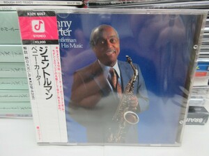 青3｜新品未開封！廃盤CD / w/OBI / シール帯(K32Y 6057) / CONCORD ★ BENNY CARTER（ベニー・カーター）「ジェントルマン」