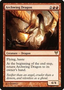 MTG ■赤/英語版■《大翼のドラゴン/Archwing Dragon》アヴァシンの帰還 AVR