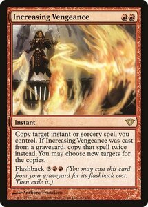 MTG ■赤/英語版■《高まる復讐心/Increasing Vengeance》闇の隆盛 DKA