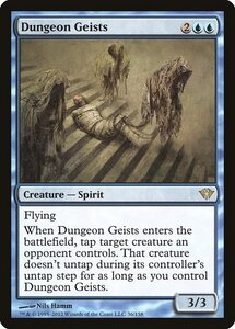 MTG ■青/英語版■《地下牢の霊/Dungeon Geists》闇の隆盛 DKA