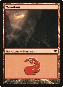 MTG ■土地/英語版■《山/Mountain》★FOIL★ イニストラード ISD