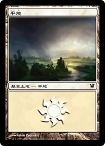 MTG ■土地/日本語版■《平地/Plains》★FOIL★ イニストラード ISD